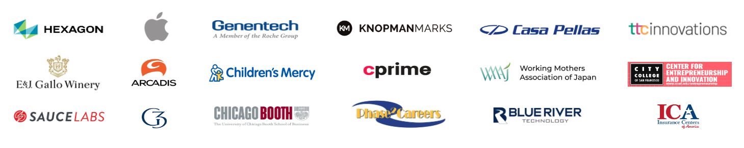 Companies Bernadette works with