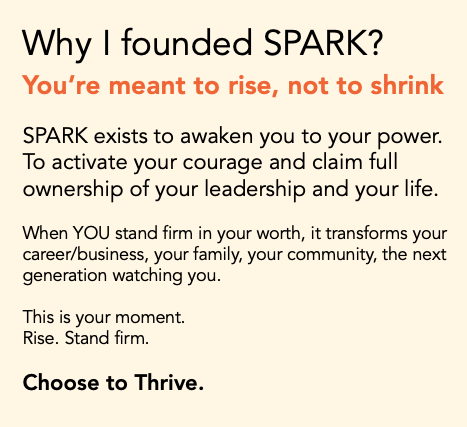 Why I founded SPARK